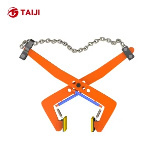 Self-Tightening Clamp, Adjustable Jaw, Anti-Mar & Anti-Chip, for I/H-Beam, Steel Plate, Precast, Constr, Plants & Mills