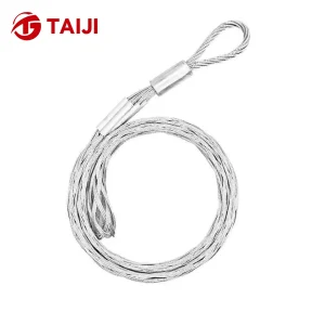 Steel Cable Pulling Socks Grip 3306 Lbs Breaking Strength 10m Length 1-2″ Cable PC