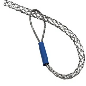 Stainless Steel Mesh Sleeve Cable Pulling Grip Electrical Wire Puller for 4-6mm OD Cords Made in China